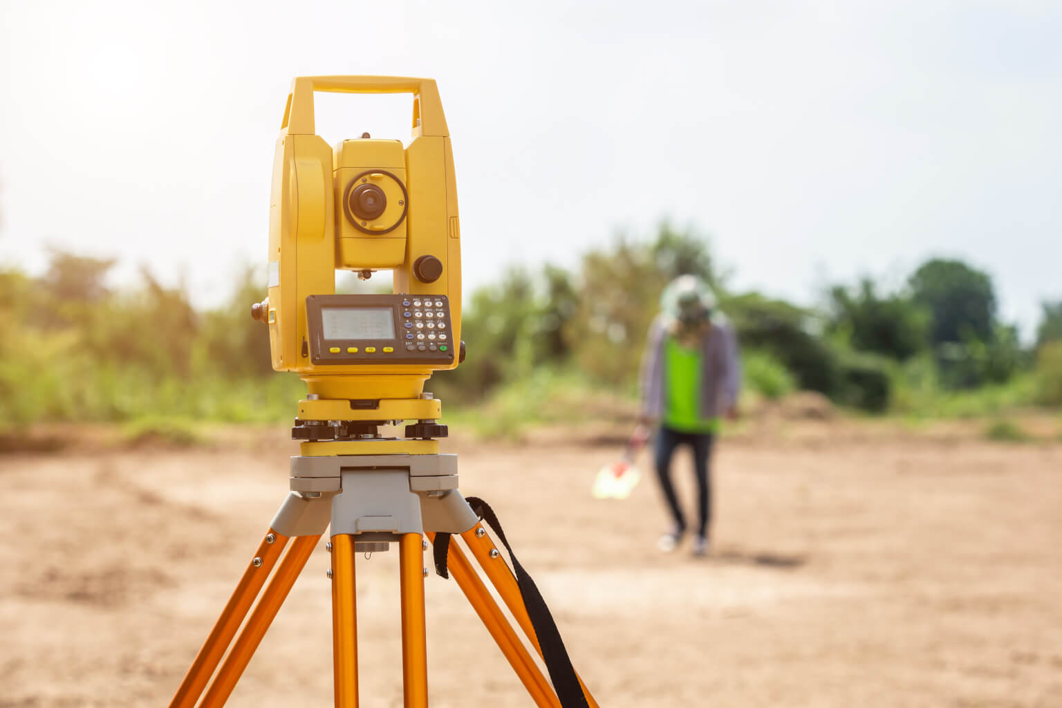 Geodetické práce – fotografie 1